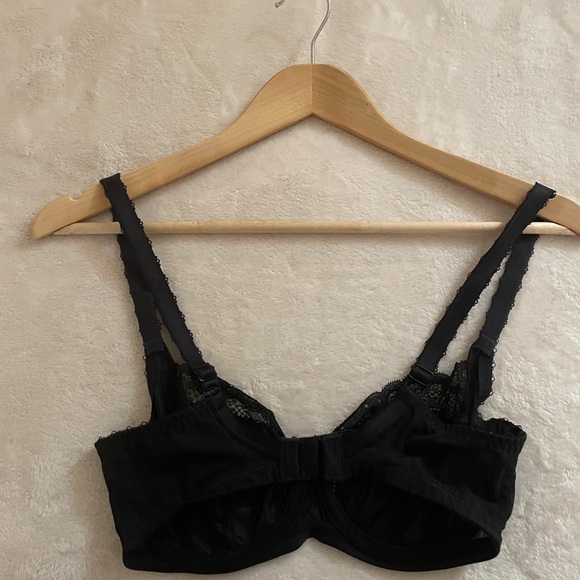 Panache Andorra black bra size 30E - Picture 2 of 3